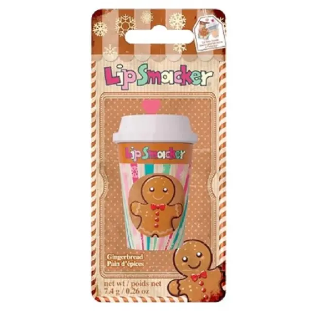 Lip Smacker Holiday Frappe Cup Βάλσαμο Χειλιών Μπισκότο Τζίντζερ