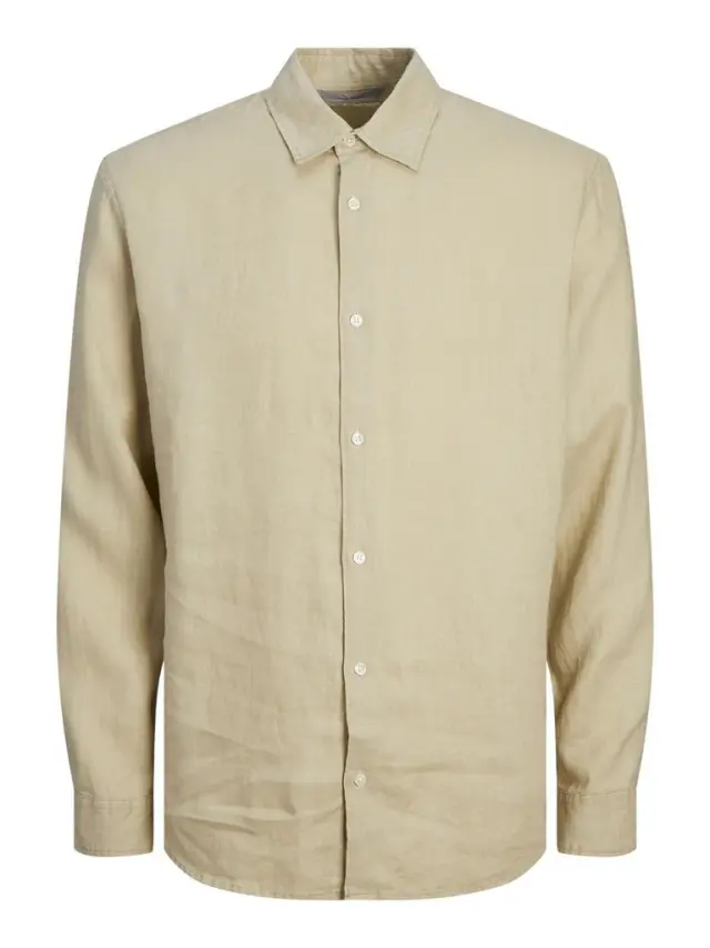 JPRCCLAWRENCE LINEN SHIRT L/S SN fields of rye