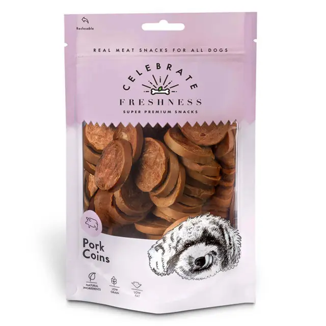 Celebrate Freshness Pork Coins 100gr
