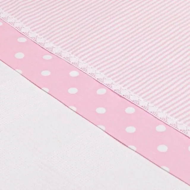 ABO Κουβέρτα Κούνιας Πικέ 100*150cm Carousel Pink 8097.400