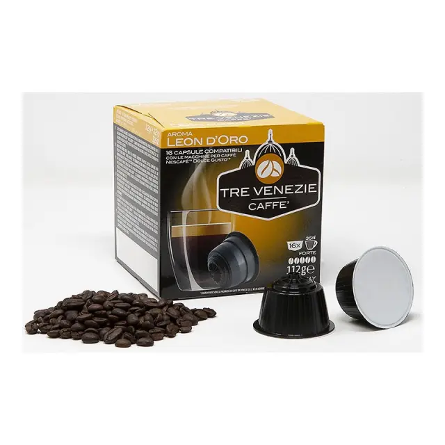 Tre Venezie Leon D'oro συμβατές κάψουλες Dolce Gusto - 16 τεμ.