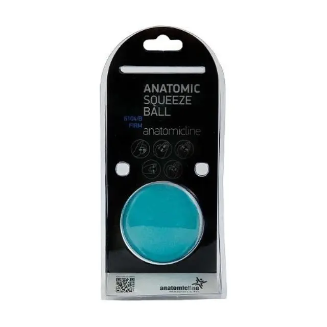 Anatomic Line Squeeze Ball Medium Μπαλάκι Ασκήσεως Χειρός Μέτριο Χρώμα: Μπλε 1 Τεμάχιο