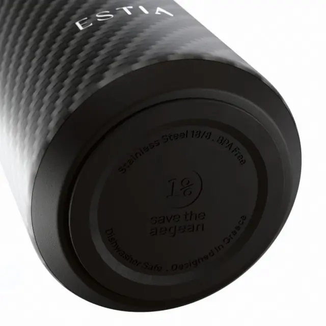 ESTIA ΘΕΡΜΟΣ FLOW SAVE THE AEGEAN 500ml CARBON FIBRE 3