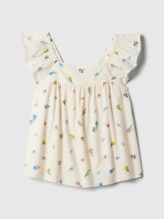 Multi babyGap Flutter Print Τοπ FLORAL MIX PRINT - 12-18M
