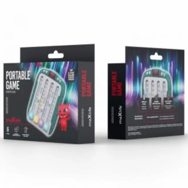 Φορητό Παιχνίδι Maxlife MXPS-500 Πράσινο N69481 3