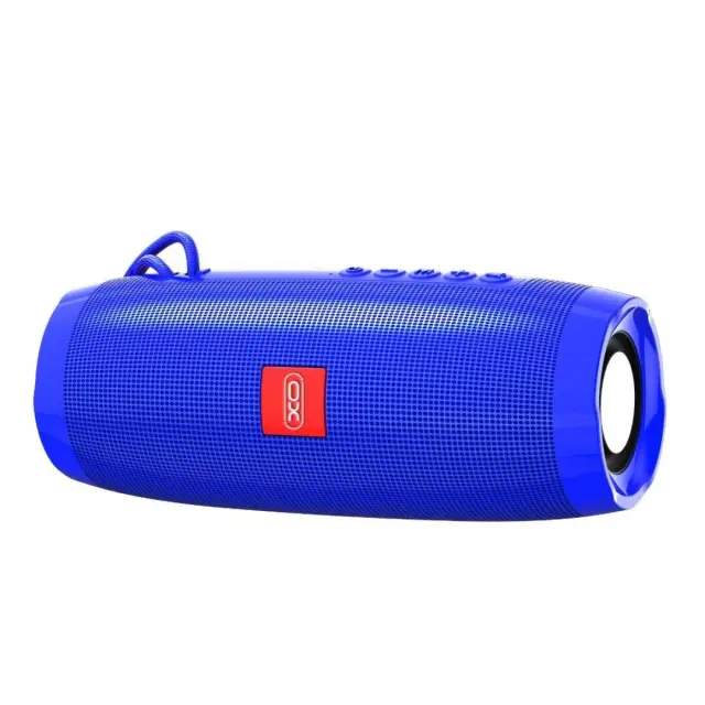 XO F27 Ηχείο Bluetooth, RGB LED/FM/TF/UDISK Μπλέ (XO-F27BL) 3