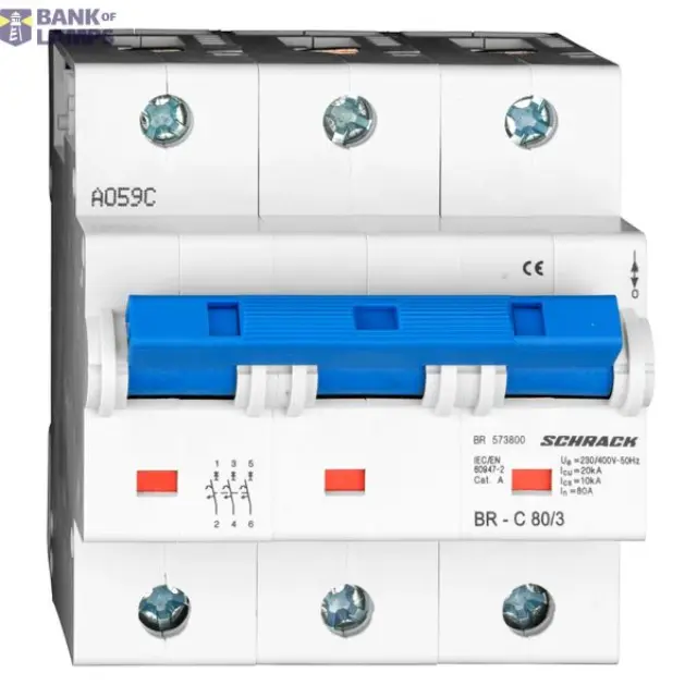 High Current Miniature Circuit Breaker C80/3