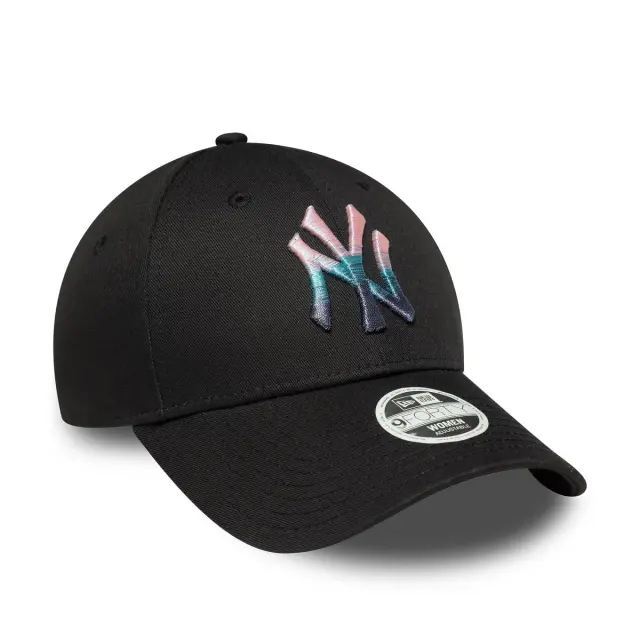 NEW ERA HAT WMNS METALLIC LOGO 9FORTY NEYYAN BLKIPU (60759078) - ONE SIZE 3
