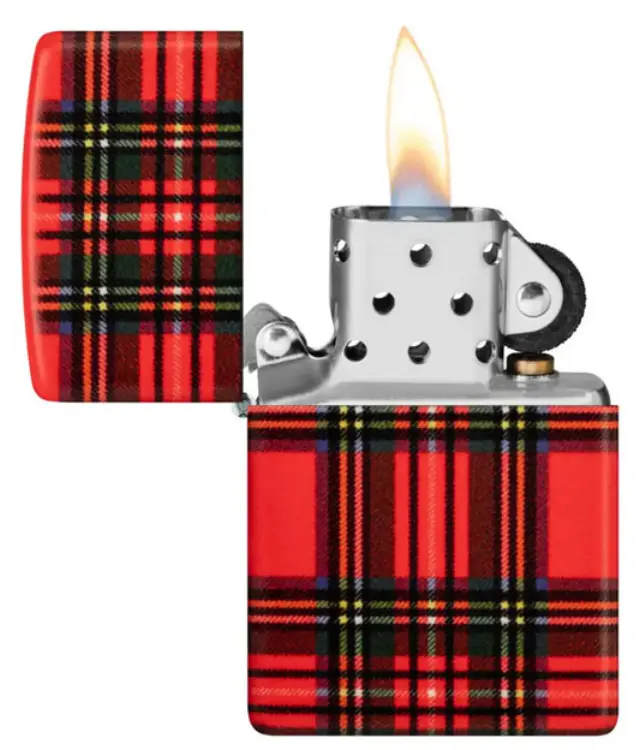 ZIPPO Αναπτήρας - Red Plaid (46352) 3
