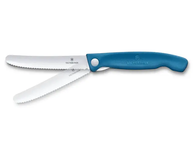 Aναδιπλούμενο Μαχαίρι Γενικής Χρήσης Victorinox Swiss Classic με μήκος λεπίδας 11cm - Blue6.7832.FC1 2
