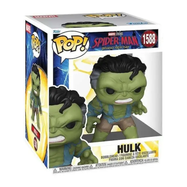 Funko POP! Marvel: Spider-Man Brand New Day - Hulk #1588 Supersized