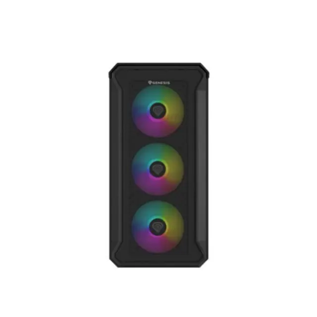 Genesis PC Case Irid 503 V2 ARGB Micro Tower Black (NPC-1559) 3