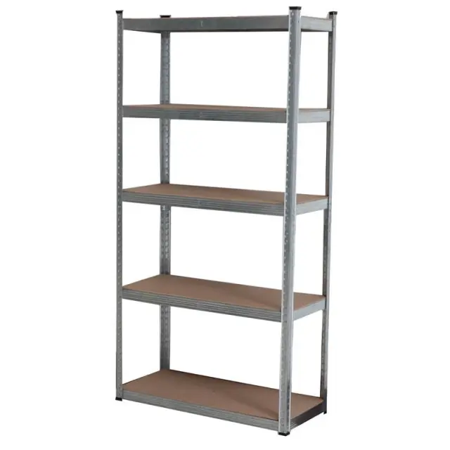 Bormann Elite BSR3001 - Ραφιέρα Γαλβανιζέ 5 Ράφια MDF 90x40x180cm (022596) 2