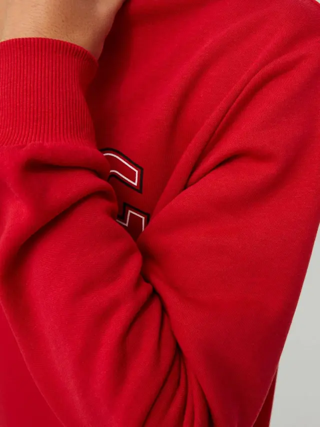 JCOTHOMAS SWEAT CREW NECK FST Chili Pepper 2