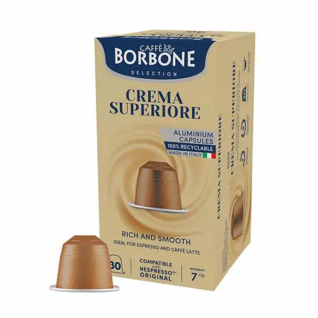 Borbone Crema Superiore Aluminium 30 τμχ | Nespresso