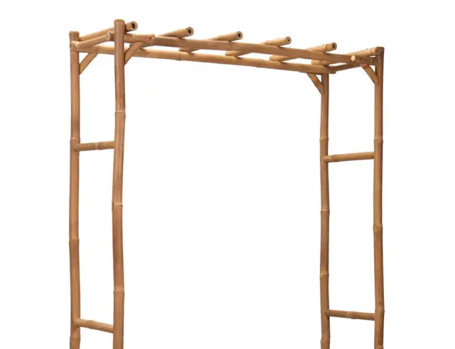 Πέργκολα από Ξύλο Bamboo, με διαστάσεις 116x38x220cm VM4000200 3