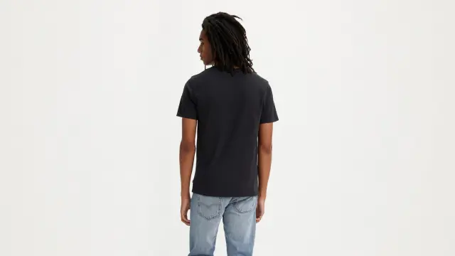 GRAPHIC CREWNECK TEE COLOR BW - BLACKS Black - L 2