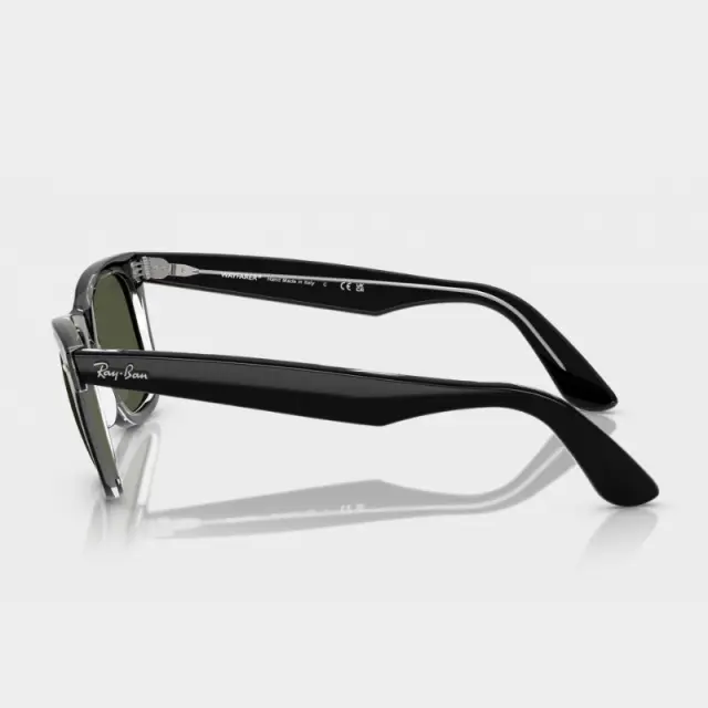 Γυαλιά Ηλίου Ray-Ban Wayfarer 0RB2140 129431 Μαύρο Εξωτερικά, Διαφανές Εσωτερικά - 50 2