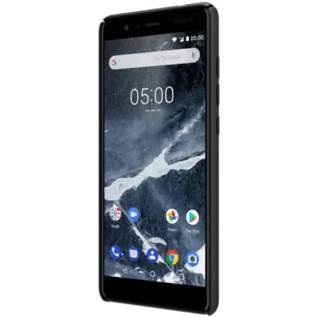 Nillkin® Super Frosted Σκληρή Θήκη για Nokia 5.1 Μαύρη 2