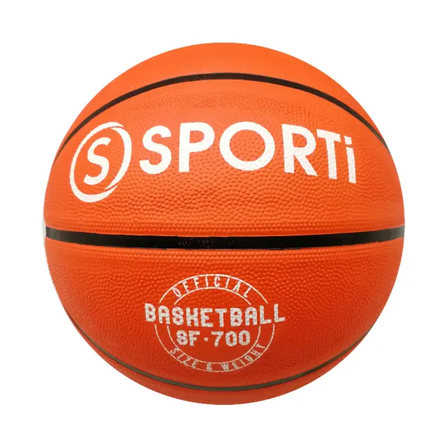 Sportifrance Μπάλα Μπάσκετ Πορτοκαλί Χρώμα , Μέγεθος 7 , Indoor/Outdoor