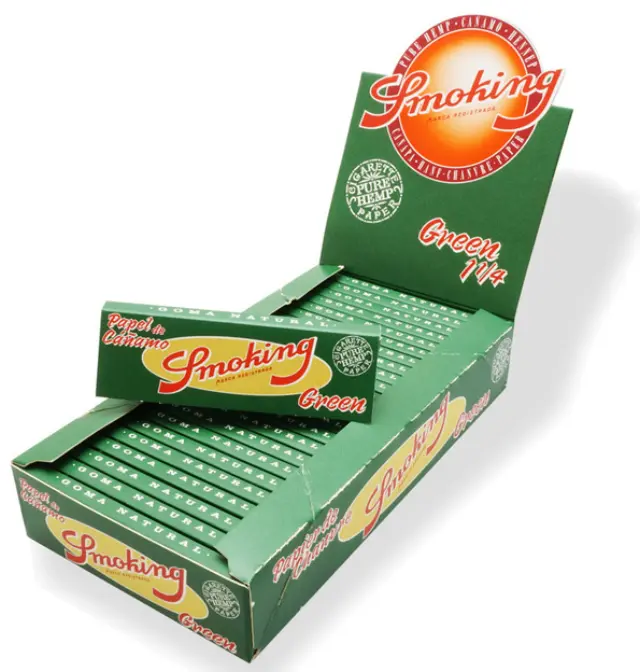 Smoking Χαρτάκια - Green 1¼ 50φ. 2