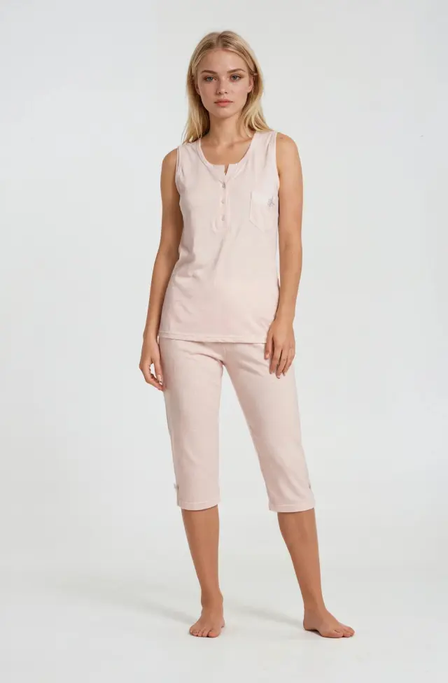 S982 - Baby Pink - PYJAMA PETIT DOT 2