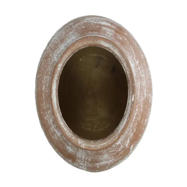 Βάζο Καφέ Τερακότα 19x19x30cm 2