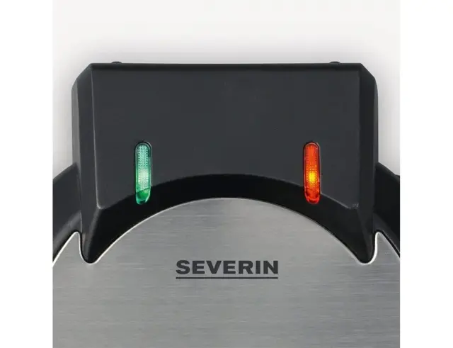 Βαφλιέρα Severin WA2103 με ισχύ 1300W και αντικολλητική επίστρωση - Black/Silver2103 3