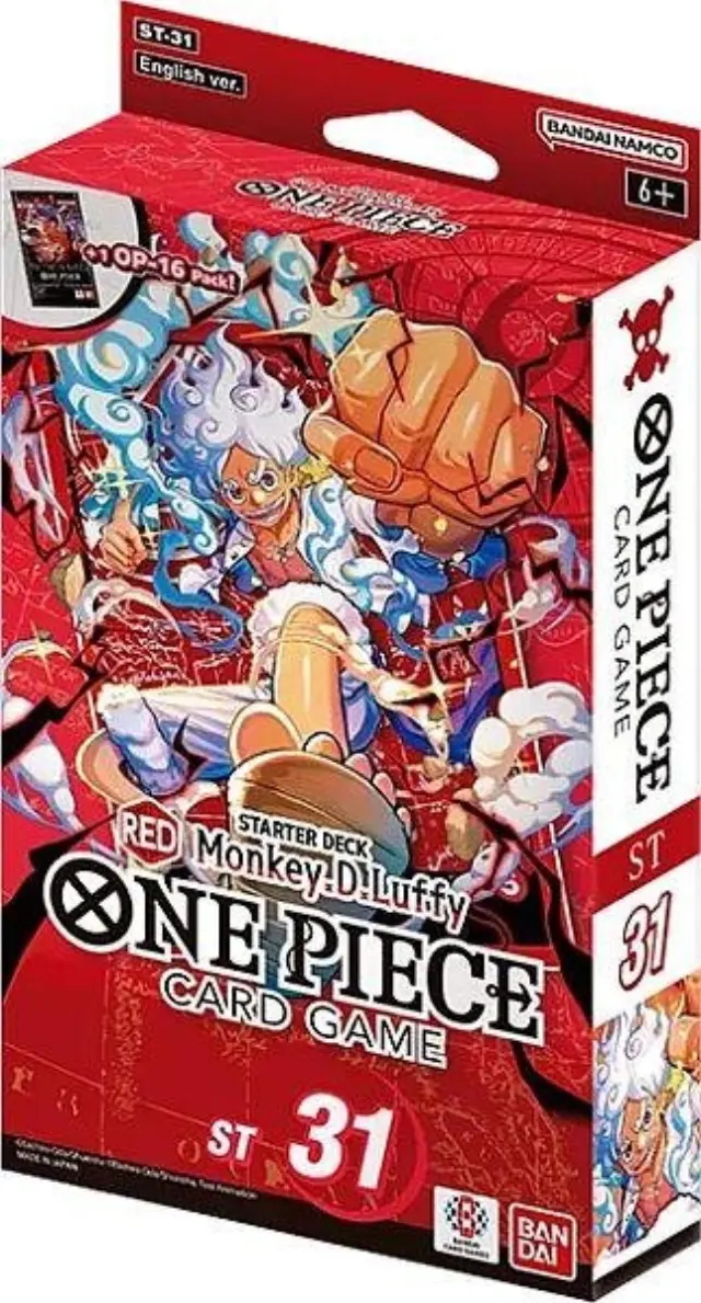 One Piece Card Game ST-31 Starter Deck - EN (RED Monkey.D.Luffy)