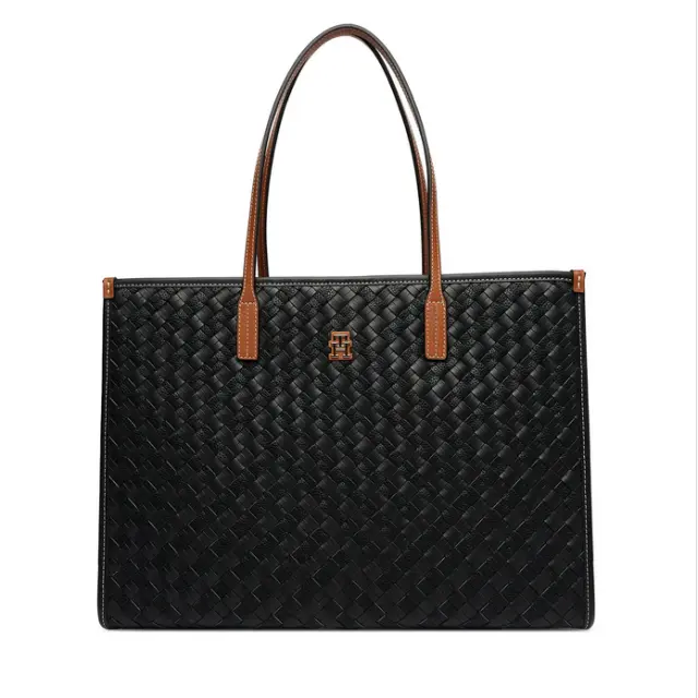Γυναικεία Τσάντα Ώμου Tommy Hilfiger AW0AW18394-0GJ Μαύρη Μαύρο - One Size