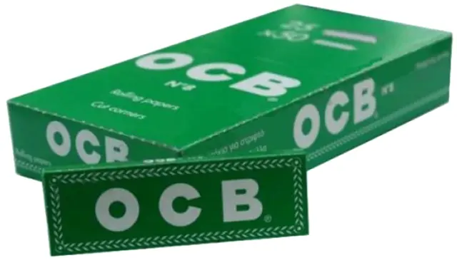 OCB Χαρτάκια - Πράσινο 25τεμ.