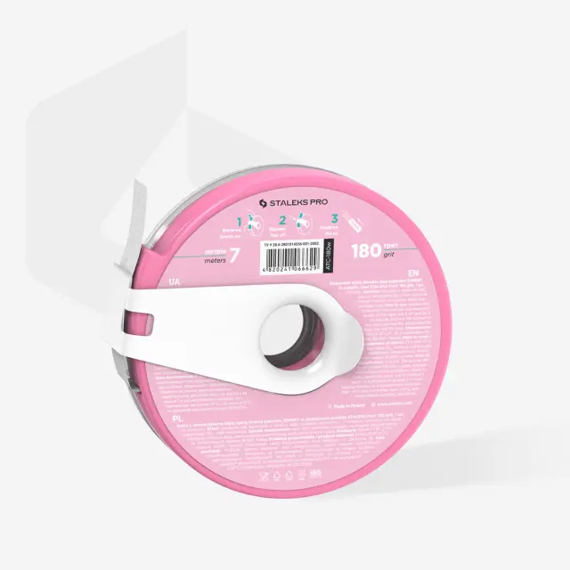 DISPOSABLE WHITE ABRASIVE TAPE 2