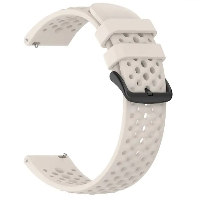Techsuit - Universal Watchband 22mm (W083) - Xiaomi Redmi Watch 5 Active / Redmi Watch 5 Lite - Εκρού