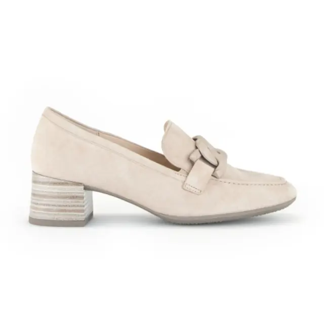 Gabor Μοκασίνια-Loafers Γυναικείο δέρμα suede Μπεζ GAB/42134 33-OAK