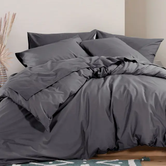 Nef-Nef Homeware Παπλωματοθήκη Basic-22 260x240 727-D.Grey