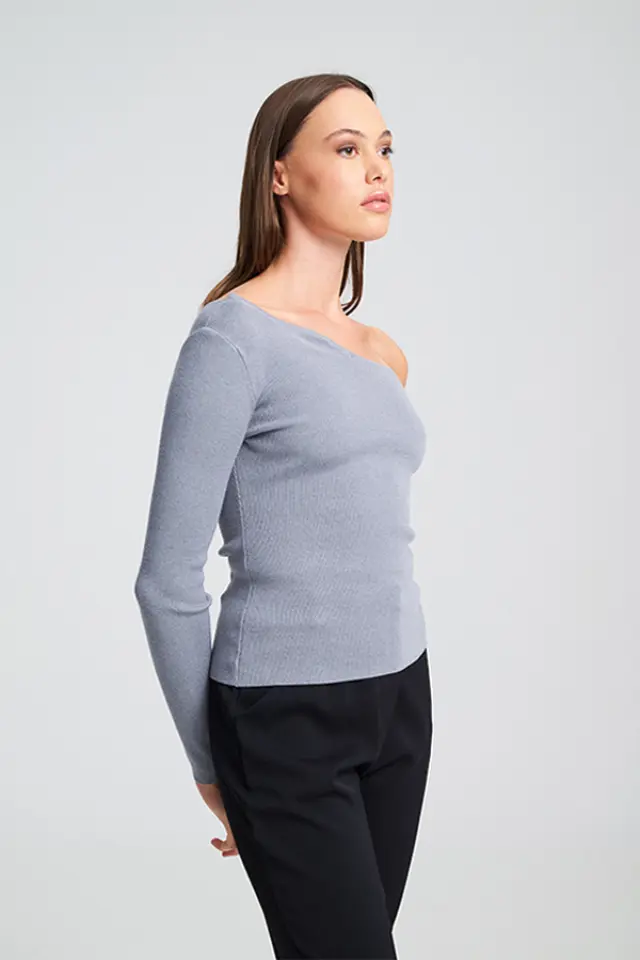 Πλεκτό με Έναν Ώμο FAIRYTALE SWEATER - XS 2