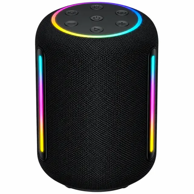 Φορητό Ηχείο Wireless Hoco HT3 Platinum TWS BT v6.0 2400mAh 20W USB Micro-SD AUX και Ambient Φωτισμό