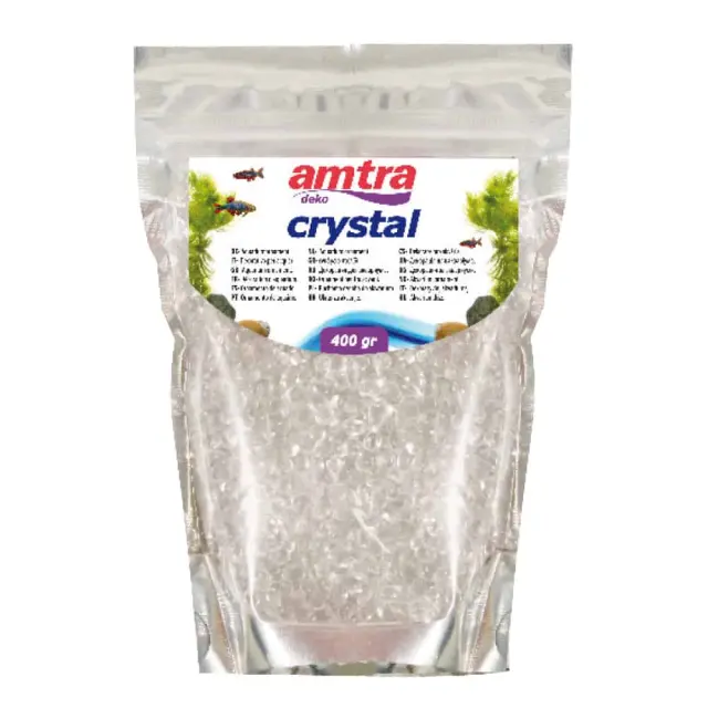 Amtra Crystal Sand Διακοσμητικό Χαλίκι Λευκό 400gr 2