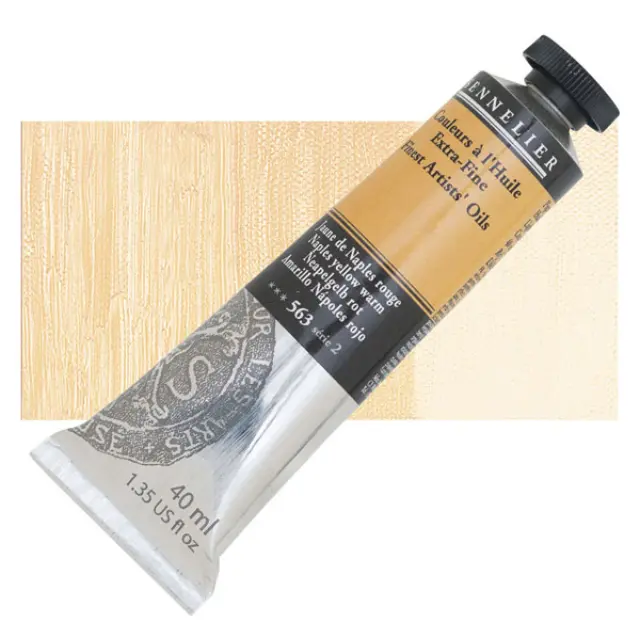 Sennelier Λάδι Finest Artists Oil 563 Naples Yellow Warm - 40ml