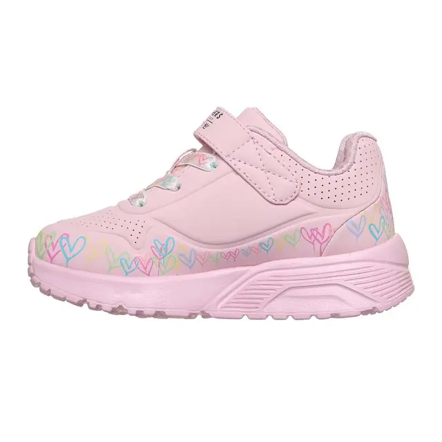 Skechers Infant's Uno Lite Heart Craze Ροζ 314091N-LPMT (Skechers) 2