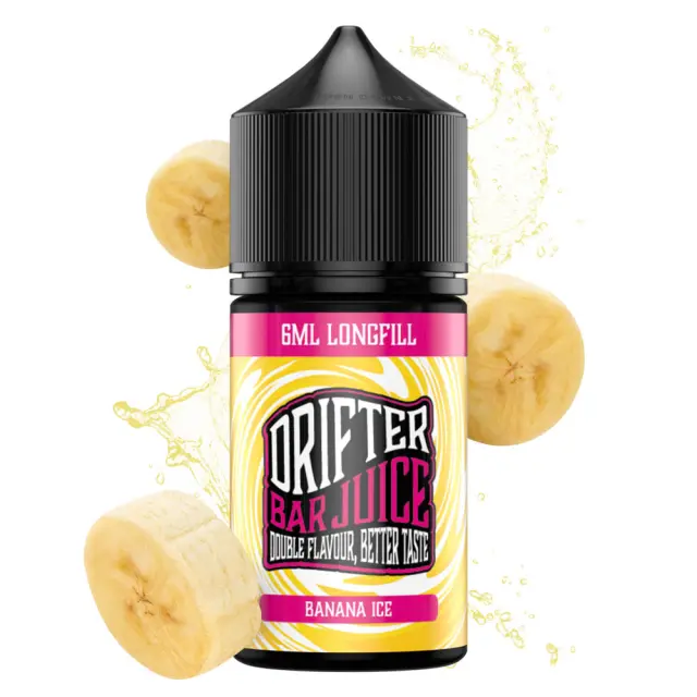 Banana Ice 6ml (30ml) - Drifter Bar Juice Flavorshots