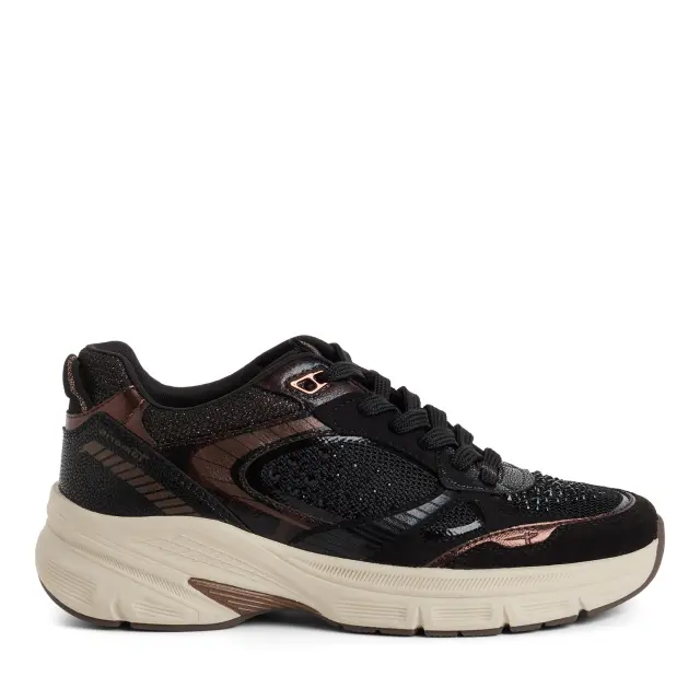 Γυναικεία Ανατομικά Sneakers Tamaris 1-23799-47 043 Μαύρο Μαύρο - 38
