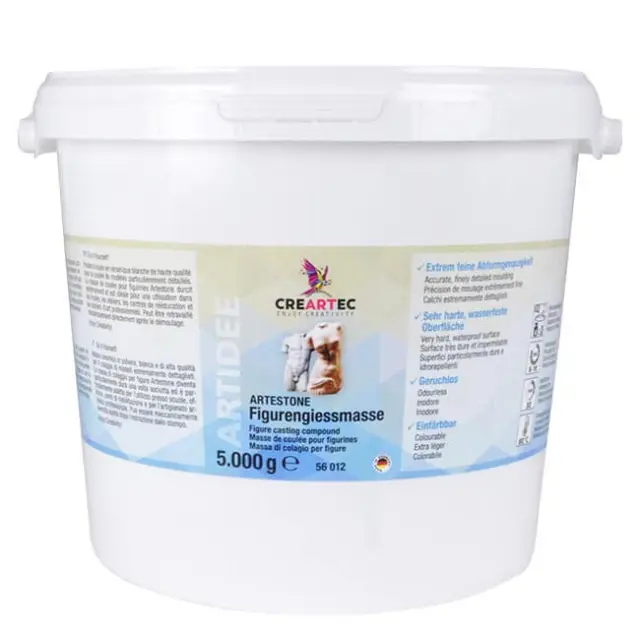Κεραμική Σκόνη Χύτευσης Artestone (Whitestone) - 5Kg