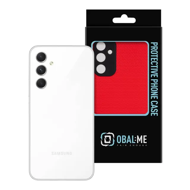 OBAL:ME NetShield Cover for Samsung Galaxy A54 5G Red 3