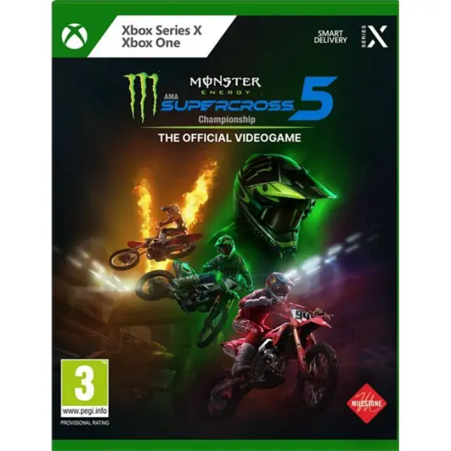 Monster Energy Supercross - The Official Videogame 5 (NL-FR) - Xbox Series X