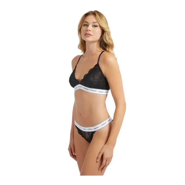 Guess Γυναικείο Brazil Belle Lace Brazilian, Χρώμα Jet Black A996 3