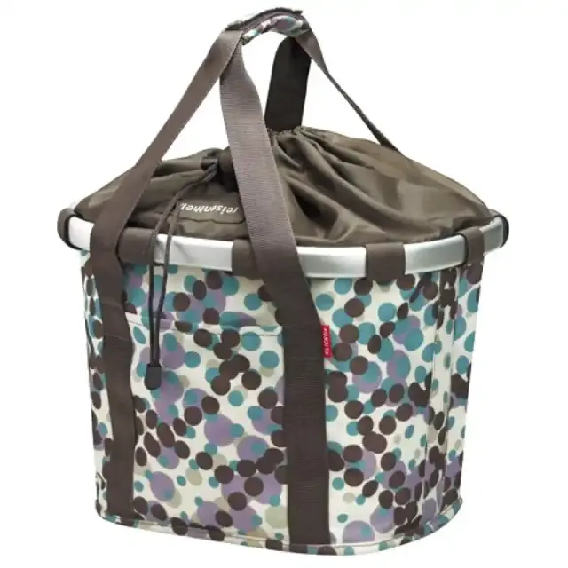 ΚΑΛΑΘΙ ΕΜΠΡΟΣΘΙΟ KLICKFIX BIKEBASKET RASTER DOTS MOK