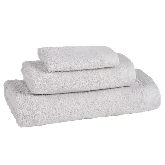 Πετσέτα Λουτρού 70x140 Casual 500gsm Das Home 5900 Artic White 100% βαμβακερό
