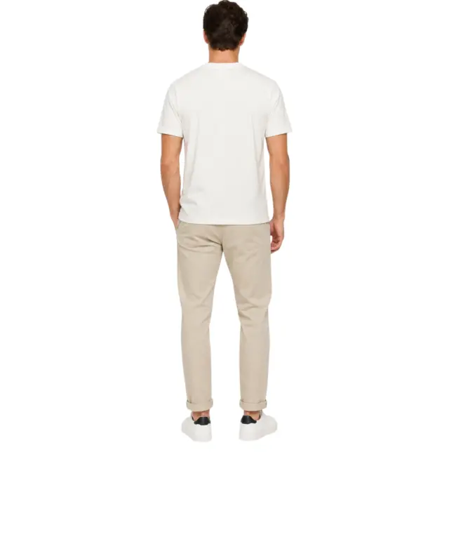 Marina Militaire - Ανδρικό Κοντομάνικο T-Shirt M04T-BIANCO Λευκό 2