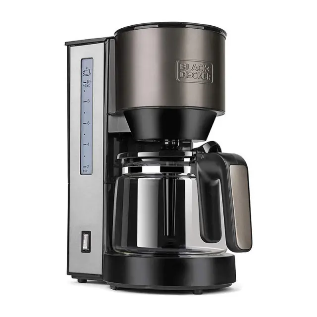 Black + Decker Drip Coffee Maker 870W Black Black